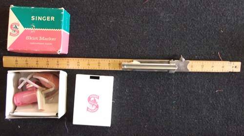 Singer Skirt Marker