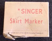 Singer Skirt Marker